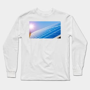 Solar cell panels (F013/1396) Long Sleeve T-Shirt